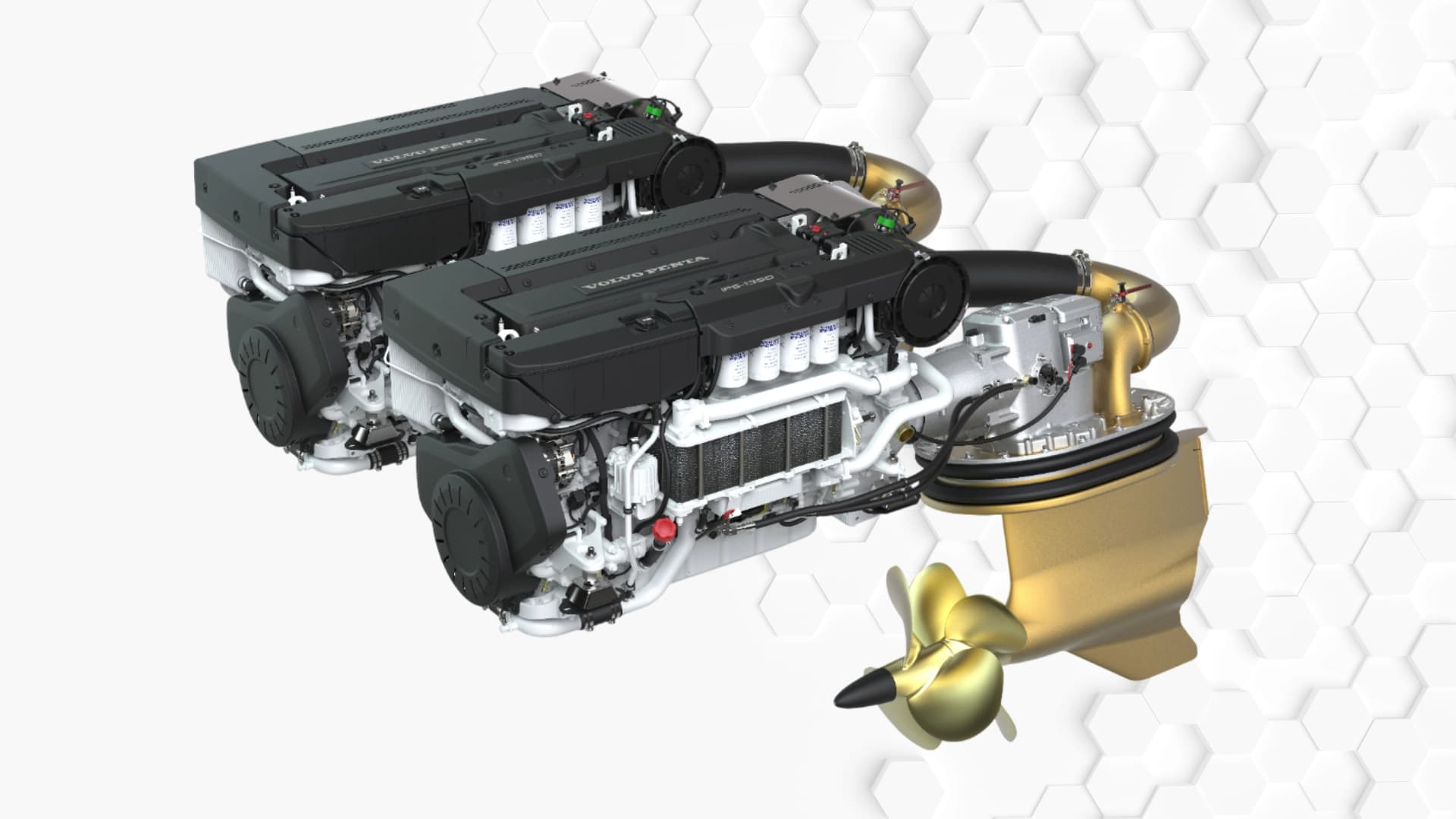 Painel de controle eletrônico de uma embarcação moderna